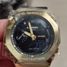 卡西歐（CASIO） G-SHOCK 黃金時(shí)代新黑金系列 運動(dòng)手表卡西歐手表送男友 GM-2100G-1A9PR 曬單實(shí)拍圖