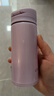 虎牌（TIGER）便攜彈蓋不銹鋼真空保溫杯男女水杯MMX-A031-PD粉色300ML 曬單實(shí)拍圖