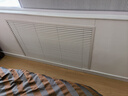 戈夫暖氣片罩百葉窗鋁合金 地暖分水器遮擋罩家用出風(fēng)口裝飾百葉格柵 【暖氣罩】開(kāi)孔尺寸1500*600(默認白色) 曬單實(shí)拍圖