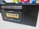 熊貓（PANDA） 6503磁帶機錄音機磁帶轉錄mp3播放器老式收錄機收音機播放機卡帶錄放音機U盤(pán)小 黑色【錄音/轉錄/收音】 曬單實(shí)拍圖