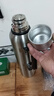 恩爾美（nRMEi）德國全鋼保溫杯男士款大容量316不銹鋼冬季水壺泡茶杯水杯正品 鋼本色3000ml【手把款+按壓蓋】 曬單實(shí)拍圖