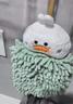 潔麗雅擦手巾26*16cm*2條雪尼爾加厚吸水海綿浴室吸水巾朵拉鴨+比特熊 曬單實(shí)拍圖