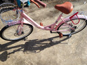 輕便女士通勤自行車(chē)碟剎單速22寸24寸26寸單車(chē)男女通用 藕粉色+碟剎單速+禮包 24寸適合身高150-163厘米 曬單實(shí)拍圖