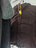 三彩【90白鵝絨】2025冬季新款連帽鵝絨服三防羽絨服短款保暖M 咖啡色 S 155/80A 曬單實(shí)拍圖