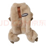 貝初眾狗狗衣服冬季保暖貓咪冬天衣服中小型犬秋冬小狗衣服泰迪比熊柯基 棕色-加厚珊瑚絨【可牽引】 L 【適合6-7斤寵物】 加厚保暖 曬單實(shí)拍圖