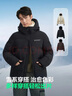 波司登25年羽絨服冰雪運動(dòng)系列短款連帽90絨加厚學(xué)生面包服外套 曬單實(shí)拍圖