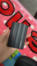 三星（SAMSUNG）T7shield移動(dòng)硬盤(pán)三防移動(dòng)固態(tài)硬盤(pán)t7外置存儲NVMe加密移動(dòng)小巧便攜USB3.2迷你纖薄type-c全國聯(lián)保 三星T7 Shield 暗夜黑 柔性外殼【三防】 1T 曬單實(shí)拍圖