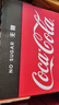 可口可樂(lè )（Coca-Cola）零度可樂(lè ) 碰響瓶碳酸飲料 玻璃瓶汽水 275ml*12瓶 曬單實(shí)拍圖