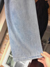 翊尚美加絨牛仔褲子女秋冬季2025新款加厚小個(gè)子高腰顯瘦直筒休閑闊腿褲 曬單實(shí)拍圖