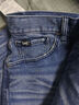 Lee25秋冬新品寬松直筒天絲中藍男牛仔褲 中藍色 32 曬單實(shí)拍圖