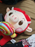 蝸牛卷正版豬豬俠玩偶卡通公仔毛絨玩具GGbang抱枕抓機布娃娃送兒童禮物 豬豬俠抱棒棒糖（26厘米） 1 曬單實(shí)拍圖
