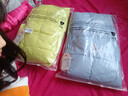 紅豆90絨兒童羽絨服輕薄外套休閑男女童休閑內膽保暖上衣 熒光黃 150 曬單實(shí)拍圖