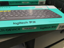 羅技（Logitech） K380多設備藍牙鍵盤(pán) 安卓手機無(wú)線(xiàn)鍵盤(pán) 多彩平板電腦藍牙無(wú)線(xiàn)鍵盤(pán) K380多設備藍牙鍵盤(pán)(黑色) 曬單實(shí)拍圖