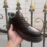 Jeep吉普男鞋低幫馬丁靴2025新款冬季英倫風(fēng)潮流商務(wù)休閑男士厚底皮鞋 黑色 /25年升級款 41 曬單實(shí)拍圖