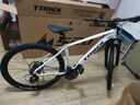 千里達M520山地自行車(chē)禧瑪諾24速桶軸油碟男女學(xué)生成人通勤上學(xué)上班單車(chē) 陶瓷白 24速 27.5*17推薦：165-190cm左右 曬單實(shí)拍圖