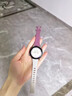 適用華為GT6手表帶小蠻腰拼色WATCH5硅膠gt5運動(dòng)gt4雙色表帶 米杏色拼煙紫小蠻腰蝴蝶扣表帶 【18mm】適用華為GT5/GT6-表盤(pán)41mm 曬單實(shí)拍圖
