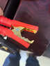 沐馳加厚電瓶夾子純銅汽車(chē)蓄電池搭火連接線(xiàn)夾子充電器卡大小號鱷魚(yú)夾 純銅夾加厚中號*14CM全包-2對【黑紅共4個(gè)】 曬單實(shí)拍圖