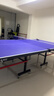 美卡龍家用乒乓球桌室內可折疊標準乒乓球臺簡(jiǎn)易帶輪比賽兵兵球桌 MKL016【有輪】工程款-送禮包 曬單實(shí)拍圖