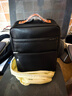 新秀麗（Samsonite）【京東奧萊】男士雙肩包大容量商務(wù)背包牛皮電腦包生日禮物 TM0 BLACK 曬單實(shí)拍圖