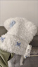 尤克達蒂（yookdd） 毛絨帽女秋冬可愛(ài)小貓耳朵貓咪蝴蝶結保暖護耳雷鋒帽顯臉小帽子 小貓毛絨帽【淺藍】 54-59CM 曬單實(shí)拍圖