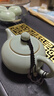 汝道汝窯茶壺單壺陶瓷功夫茶具家用過(guò)濾泡茶壺汝瓷可養開(kāi)片復古泡茶器 汝窯清風(fēng)壺160ml 曬單實(shí)拍圖