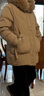 鴨鴨（YAYA）中年媽媽冬裝洋氣羽絨服2025新款女款加厚保暖時(shí)尚中老年外套女QC 曬單實(shí)拍圖