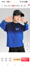 左西男童T恤長(cháng)袖純棉兒童春裝2026新款男孩大童上衣春秋內搭 藍色 140 曬單實(shí)拍圖