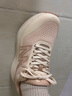 駱駝（CAMEL）厚底運動(dòng)女鞋緩震回彈體測跑步鞋子 K25C09L7014 珍珠粉/杏粉 37 曬單實(shí)拍圖