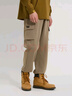 卡特（CAT）新品男士休閑寬松版型收腳口設計工裝風(fēng)針織長(cháng)褲 深卡其 L 曬單實(shí)拍圖