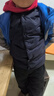 羅蒙兒童羽絨服校園服內膽男童女童秋冬季輕薄保暖內穿大童 藏青 140 曬單實(shí)拍圖