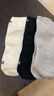 EUROPEAN TOUR歐巡賽高爾夫球襪男全新時(shí)尚運動(dòng)襪子男新品 黑白灰（三雙裝） 均碼 曬單實(shí)拍圖
