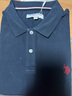 U.S. POLO ASSN.polo衫男翻領(lǐng)秋季純棉商務(wù)休閑長(cháng)袖t恤男士高端上衣 藏藍色 XXL 曬單實(shí)拍圖