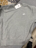 耐克(NIKE)男春秋圓領(lǐng)衛衣 休閑運動(dòng) 時(shí)尚簡(jiǎn)約 FN3889-063灰 XL 曬單實(shí)拍圖
