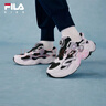 FILA斐樂(lè )兒童童鞋跑步鞋年冬季新款男女童中大童運動(dòng)鞋子琥珀 黑/薰衣草光環(huán)紫-BL 38 內長(cháng)23.5cm 曬單實(shí)拍圖