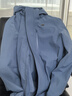 KOLON SPORT/可隆軟殼三合一夾克 男子防潑水防風(fēng)戶(hù)外沖鋒衣2級 LHJK5WNT17-BU 藍色 【軟殼內膽】 XL 180/100A 曬單實(shí)拍圖