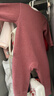 babylove頭等艙嬰兒連體衣秋冬季蠶絲羊絨男女寶寶保暖睡衣打底衣服 曬單實(shí)拍圖