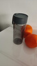 富光夏季女運動(dòng)水杯兒童便攜杯男夏天塑料杯隨手杯子 灰黑色 550ml 曬單實(shí)拍圖