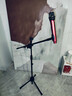 MICGRS麥克風(fēng)話(huà)筒支架落地 舞臺直播家用k歌學(xué)校錄音k歌伸縮升降三腳架開(kāi)會(huì )演講金屬咪架配兩個(gè)通用咪夾 雙咪夾 曬單實(shí)拍圖