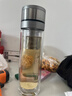 閩藍藍雙層玻璃杯茶水分離男士一鍵開(kāi)蓋便攜車(chē)載高硼硅耐高溫防摔泡茶杯 鋼本灰500ml【提繩款+升級加厚】 曬單實(shí)拍圖