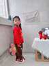 G.duck兒童新年衛衣套裝2026春節新款馬年本命年衣服男女紅色喜慶拜年服 紅衛衣-黑長(cháng)褲-平安喜樂(lè )【春秋】 薄款 110 cm 曬單實(shí)拍圖