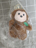 可愛(ài)萌物叢林小動(dòng)物掛件毛絨玩具公仔包包掛飾玩偶鑰匙扣布娃娃 猴子 15厘米 曬單實(shí)拍圖