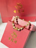 老鳳祥馬年本命年黃金手鏈女士足金小馬手鏈手繩情人節禮物送女友老婆 足金小馬+S925銀手繩+馬年限定禮盒 曬單實(shí)拍圖