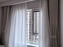 金蟬家用遮光窗簾全套 紹興柯橋現代簡(jiǎn)約客廳臥室飄窗軌道窗簾布一體 Mr定制窗簾 包上門(mén)測量安裝 5000元貨款金額 個(gè) 曬單實(shí)拍圖