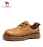 駱駝（CAMEL）低幫工裝鞋秋季英倫皮革休閑男士馬丁鞋 G15A076064 駝色 39 曬單實(shí)拍圖