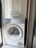 西門(mén)子（SIEMENS）【新品】iQ500小幸熨10公斤滾筒熱泵烘干衣機 冷凝器自清潔 勁風(fēng)動(dòng)力系統 超大微米級濾網(wǎng) 補貼20% 【高奢白】熱泵柔烘丨烘干機丨WQ55K7U00W 曬單實(shí)拍圖