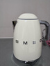 SMEG/斯麥格復古電熱水壺燒水壺KLF03家用1.7L大容量自動(dòng)斷電開(kāi)水電水壺煮茶泡茶水壺不銹鋼新年貨禮物 1.7L 奶白色 曬單實(shí)拍圖