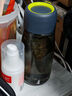 茶花運動(dòng)水杯便攜隨手杯帶蓋學(xué)生戶(hù)外健身 520ml 帶茶隔送杯刷2件套 曬單實(shí)拍圖