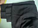 九牧王【防皺 易打理】蓄熱保暖男2025秋冬新款西褲男士商務(wù)褲西裝褲子 【抗皺耐洗】黑色+合體版+TP7EX50643 34 碼175/84A(2.58)尺86cm 曬單實(shí)拍圖