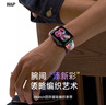 W&P適用蘋(píng)果手表表帶apple watch ultra3/2尼龍編織磁吸回環(huán)扣男女款iwatch s11/10/9/8/7/6/SE 黑46 曬單實(shí)拍圖