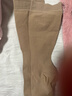 舒爾美  醫用彈力襪男女通用靜脈曲張 二級壓力中筒襪 膚色露趾 M 曬單實(shí)拍圖